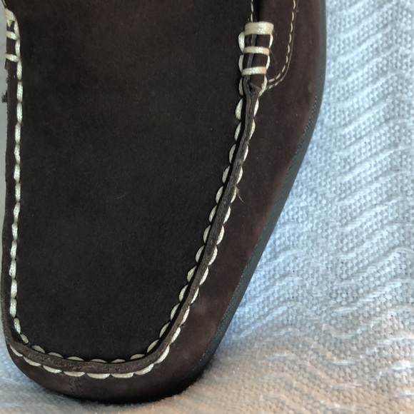 Unworn Aerosoles. Sponge Cake. Sz 9. Chocolate Brown ‘Suede’ heels - Picture 2 of 7